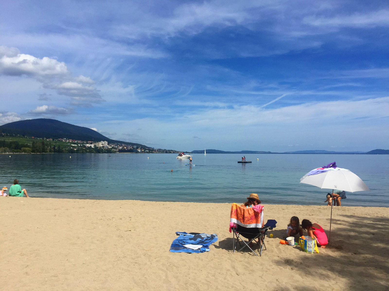 Strand «Paradis Plage» Colombier