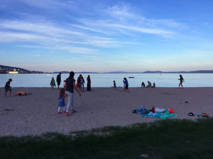 Strand «Paradis Plage» Colombier