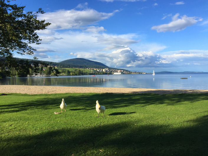Strand «Paradis Plage» Colombier