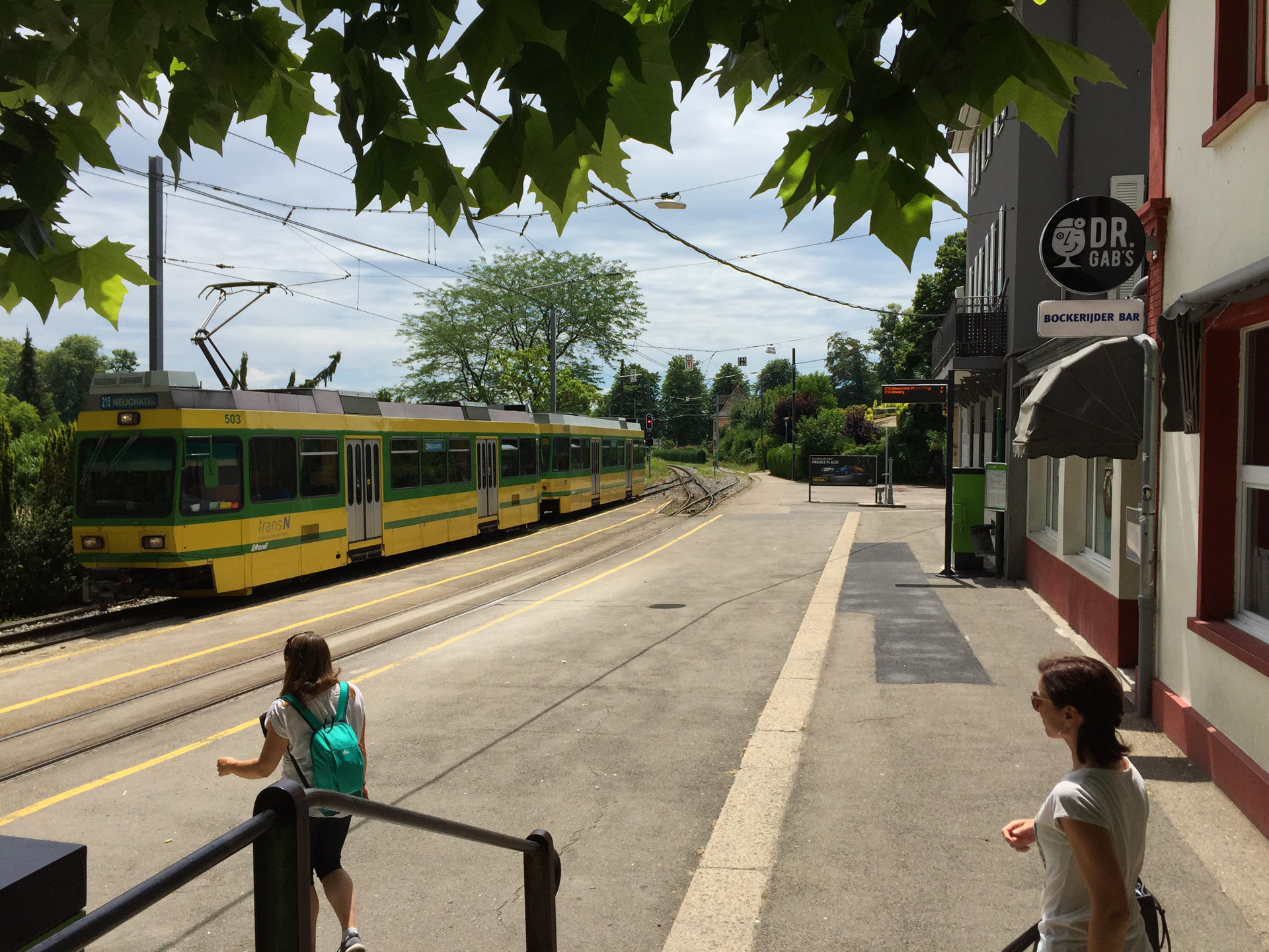 Bahnhof Colombier Bimmelbahn